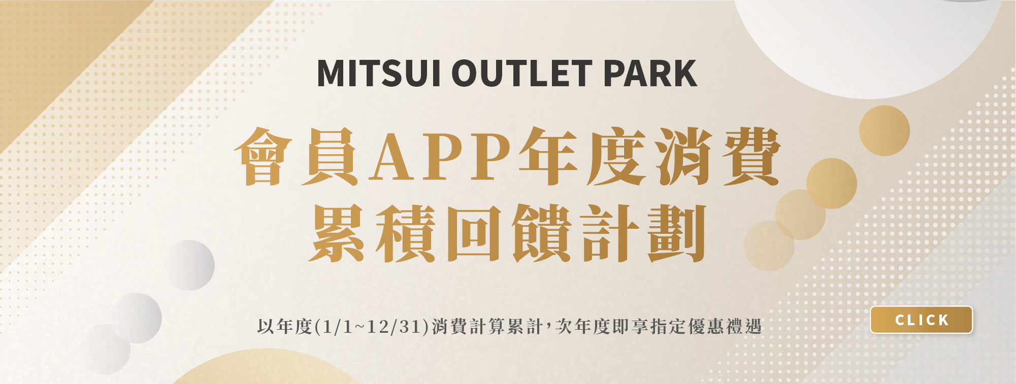 會員APP年度消費累積回饋計畫